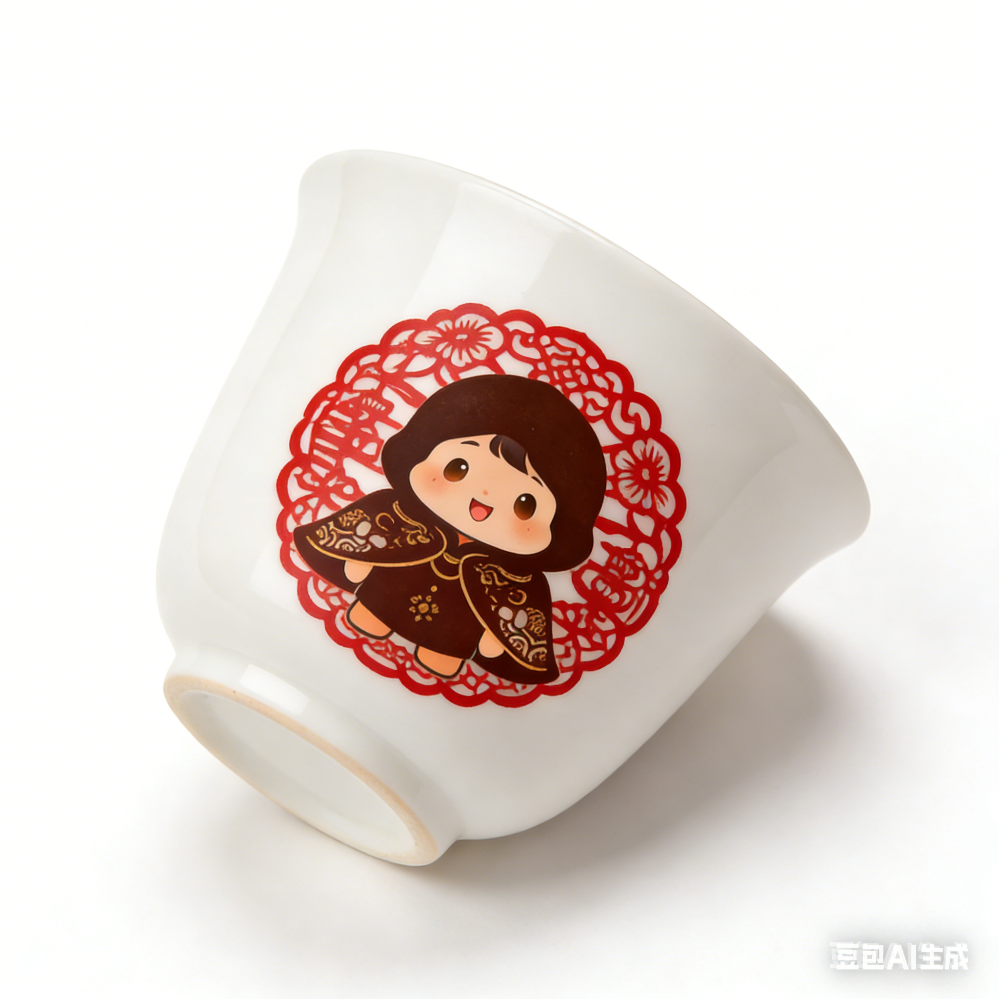 山西民俗陶瓷杯